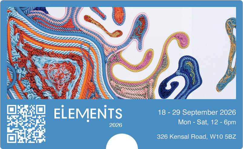 ELEMENTS ticket with QR code